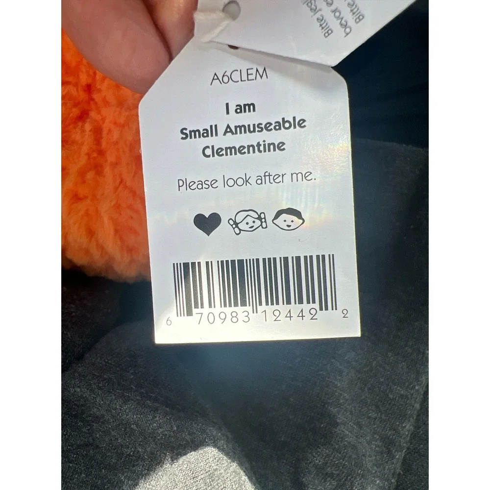 Original Jellycat Amuseables Clementine Small Size New W/tags Jellycat‎ London